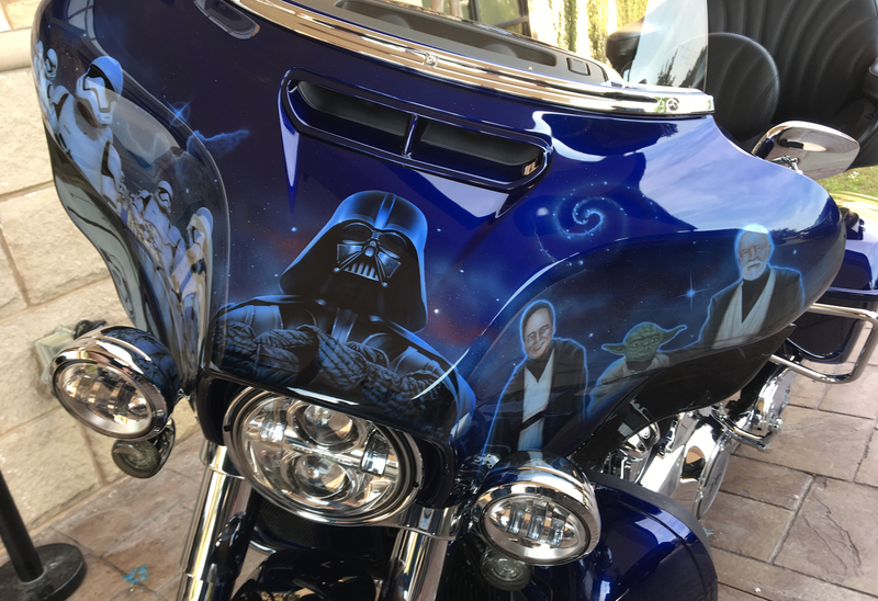 I also saw this motorcycle during the trip, and thought it was important for you to see it, too.